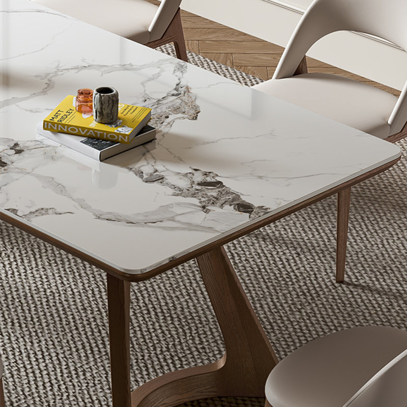 Small stone dining table discount